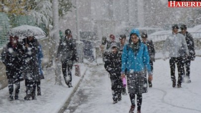 İşte okulların kar nedeniyle tatil edildiği iller!