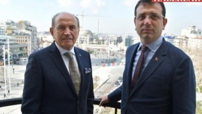 Ekrem İmamoğlundan Kadir Topbaşa ziyaret