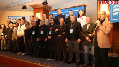 Türk spor tarihine damga vuran isimler onurlandırıldı