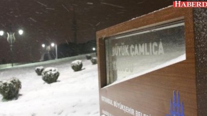 İstanbulda kar yağışı sonrası sabah trafiği