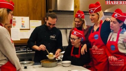 Büyükçekmece’de ikamet eden yabancı uyruklular Türk mutfağını öğreniyor