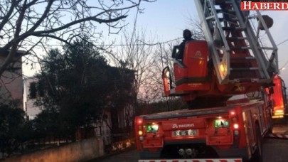 Deniz Manzaralı Villada Korkutan Yangın