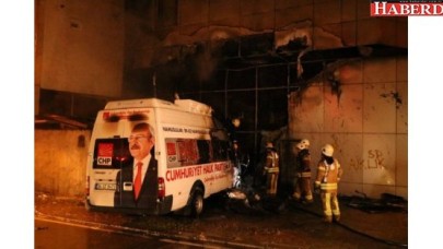 CHP’NİN SEÇİM ARACI YANDI!