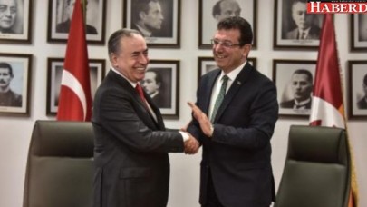 Ekrem İmamoğlundan Galatarasaraya ziyaret