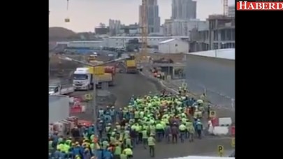 İstanbulda binlerce işçi eyleme başladı!