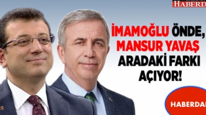 Ekrem İmamoğlu önde, Mansur Yavaş aradaki farkı açıyor!
