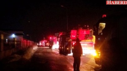 Silivride Fabrika Yangını