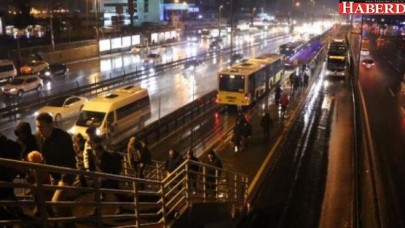 İstanbul güne yağmurla başladı