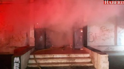 Küçükçekmecede Marangoz Atölyesinde Yangın