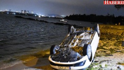 Tuzlada yürekleri ağza getiren kaza!