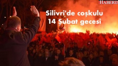 Silivride coşkulu 14 Şubat gecesi