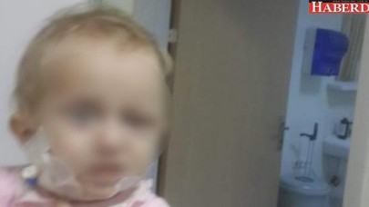 Miray bebeğe çamaşır sulu işkence!