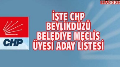 İŞTE CHP BEYLİKDÜZÜ BELEDİYE MECLİS ÜYESİ ADAY LİSTESİ