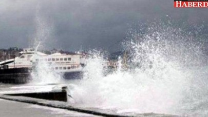 İstanbulda fırtına! Bazı İDO seferleri iptal edildi