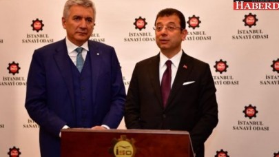 Ekrem İmamoğlu, İSO yöneticileriyle buluştu