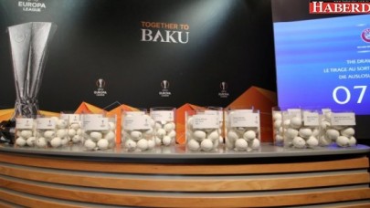UEFA Avrupa Ligi kura çekimi yapıldı... İşte eşleşmeler