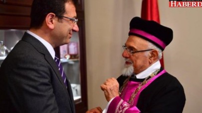 Ekrem İmamoğlu İsak Haleva ile görüştü