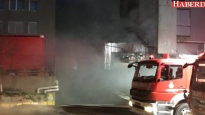 Beylikdüzünde Plastik Fabrikasında Yangın
