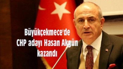 Büyükçekmecede CHP adayı Hasan Akgün kazandı