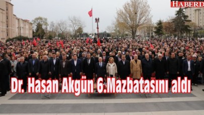 Büyükçekmece’de 6 kez üst üste seçim kazanan Akgün 6.Mazbatasını aldı