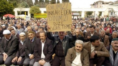 Bakırköy'de 'sivil itaatsizlik' cuma namazı