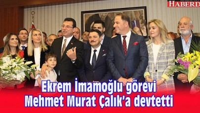 Mehmet Murat Çalık Görevi Devraldı