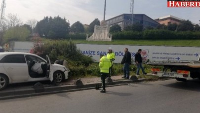 Silahla Arkadaşının Arabasını Gasp Etti, Kaza Yaptı Kaçtı