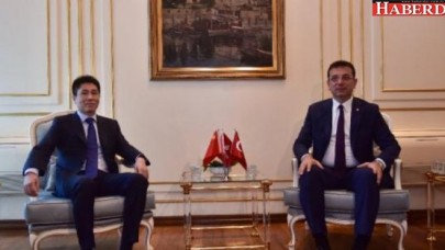 Ekrem İmamoğluna Çin Başkonsolosundan ziyaret