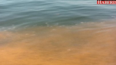 Büyükçekmece Sahili Turuncuya Büründü