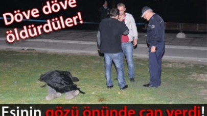 Döve döve öldürdüler...