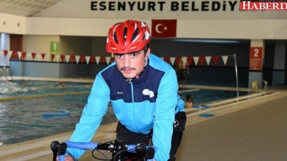 Hem engelli, hem evsiz ama hedefi dünya şampiyonluğu