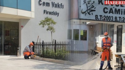 İbadethanelere gül ve lavanta