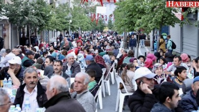 Binlerce Tepecikli iftar sofrasında buluştu