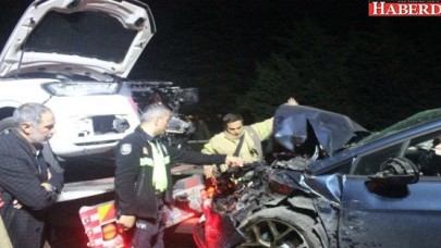 Kafa kafaya çarpıştılar