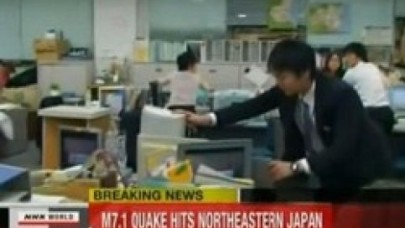 Japonya 7.1'le sallandı