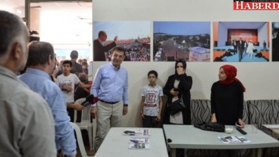 Ekrem İmamoğlu, Binali Yıldırım’ın seçim ofisini ziyaret etti