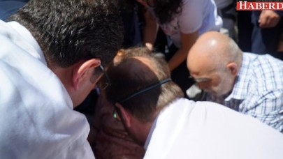 Ekrem İmamoğlunun konvoyunda kaza! İlk müdahaleyi İmamoğlu yaptı