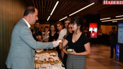 Çalık gençlerin heyecanını paylaştı