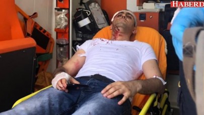 Türk askerine &quot;eşek&quot; diyen gazeteci dövüldü