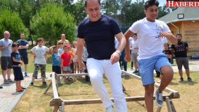 Başkan Çalık oğluyla kapıştı