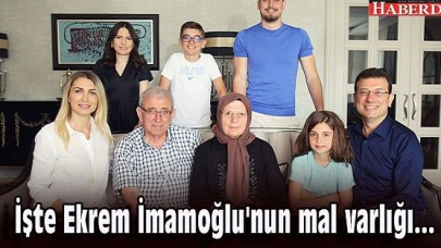 Ekrem İmamoğlu kendisinin ve ailesinin mal varlığını açıkladı