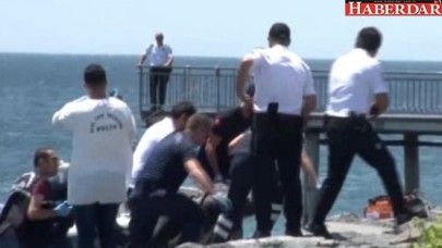 Avcılarda denizden erkek cesedi çıktı