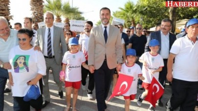 Yaz spor okulları törenle açıldı