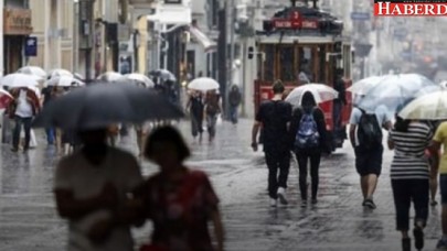 İstanbul yağışlı havanın etkisi altında