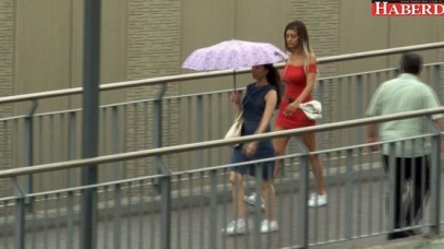 İstanbulda sağanak yağmur ve serin hava etkili oluyor