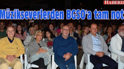 Müzikseverlerden BGSOa tam not!