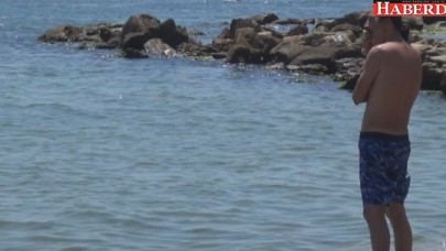 Botla denize açılan 4 kişiden biri boğuldu