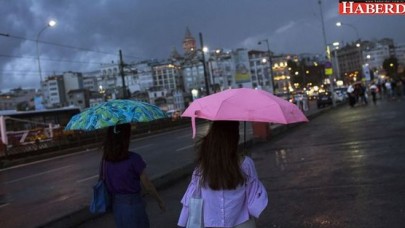 Meteorolojiden Marmaraya sağanak yağış uyarısı