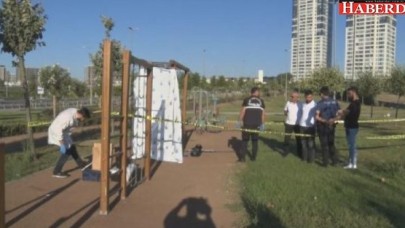 Zeytinburnunda spor aletlerine asılı ceset bulundu