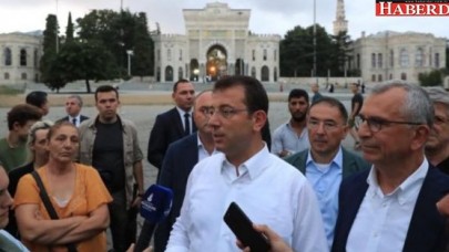 Ekrem İmamoğlu Beyazıt Meydanı için düğmeye bastı